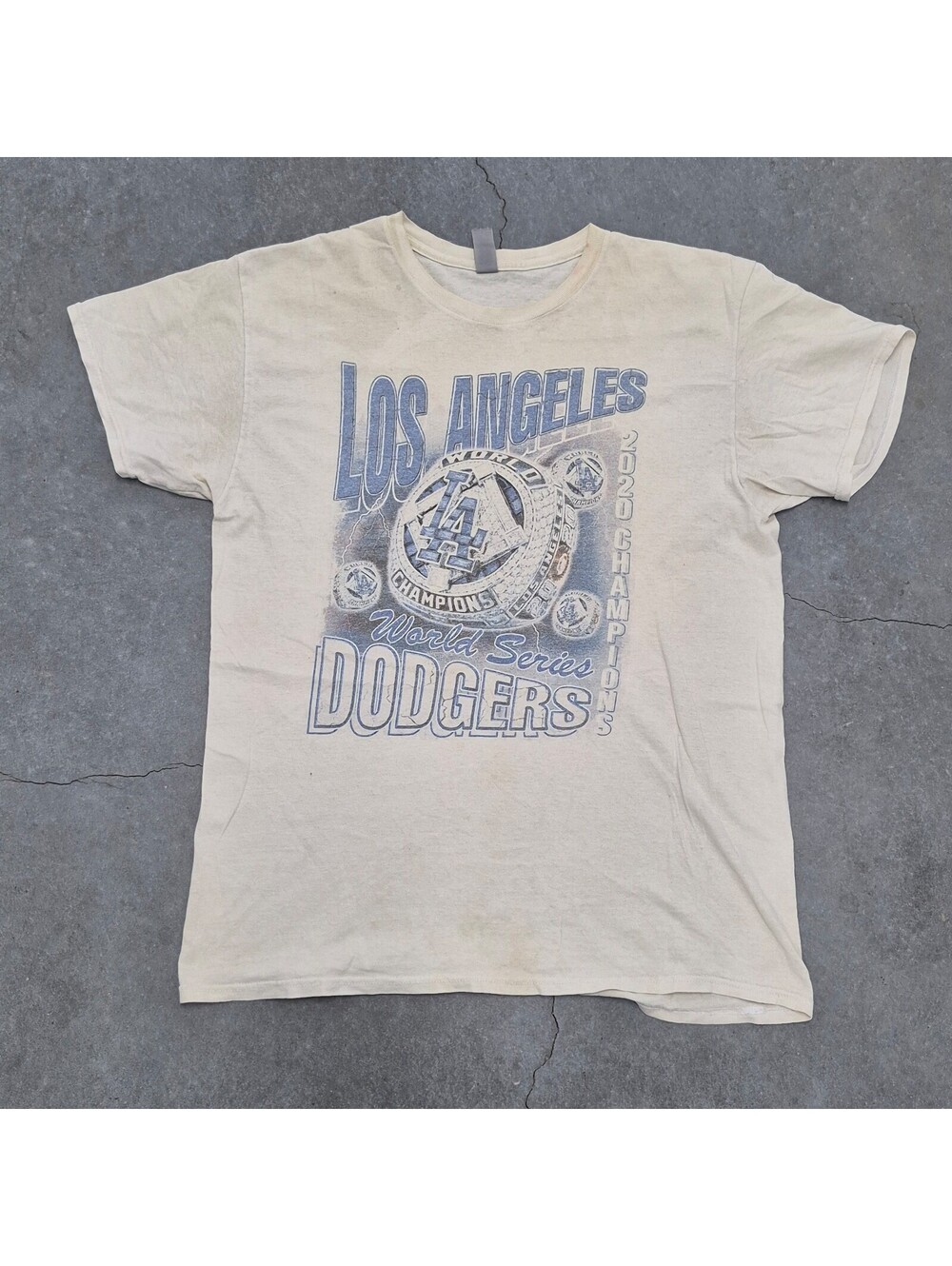LA Dodgers 2020 World Series Champions T Shirt